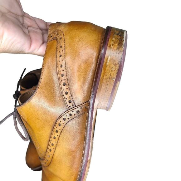 Johnston & Murphy Men’s Conard Cap Toe Leather Shoes main image 16